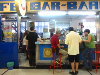typical bar, mercado de san fernando